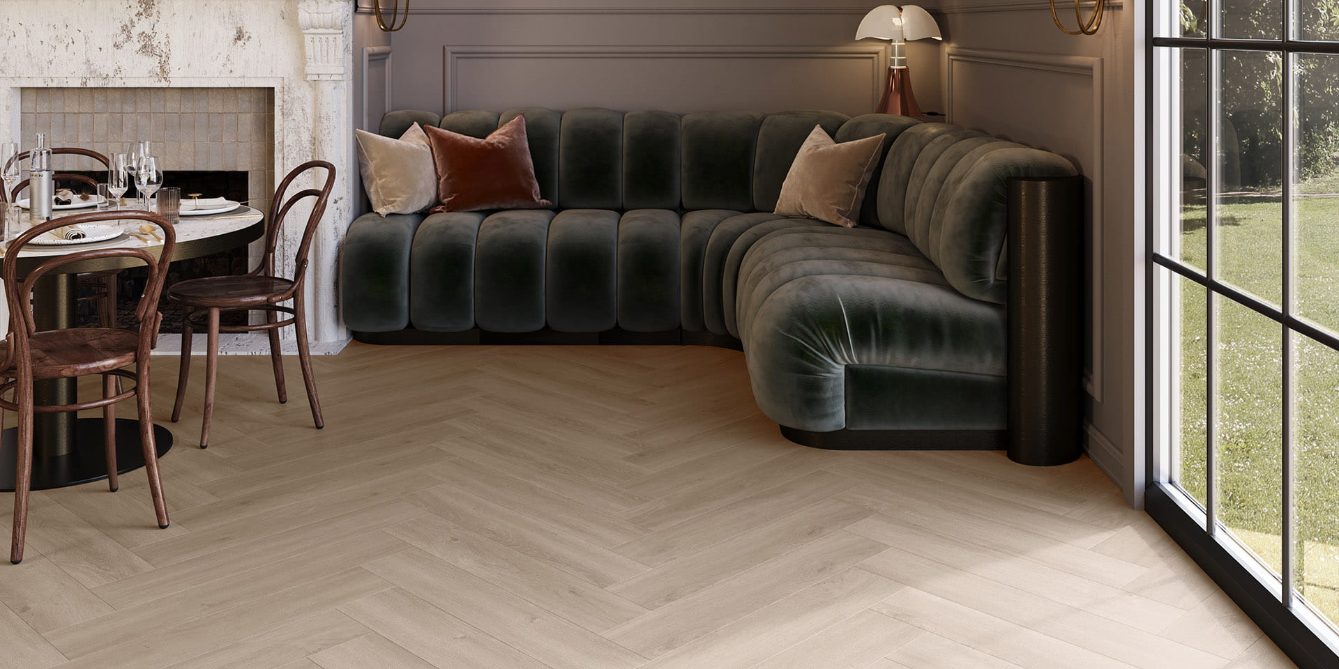Divine Oak Herringbone – Pure